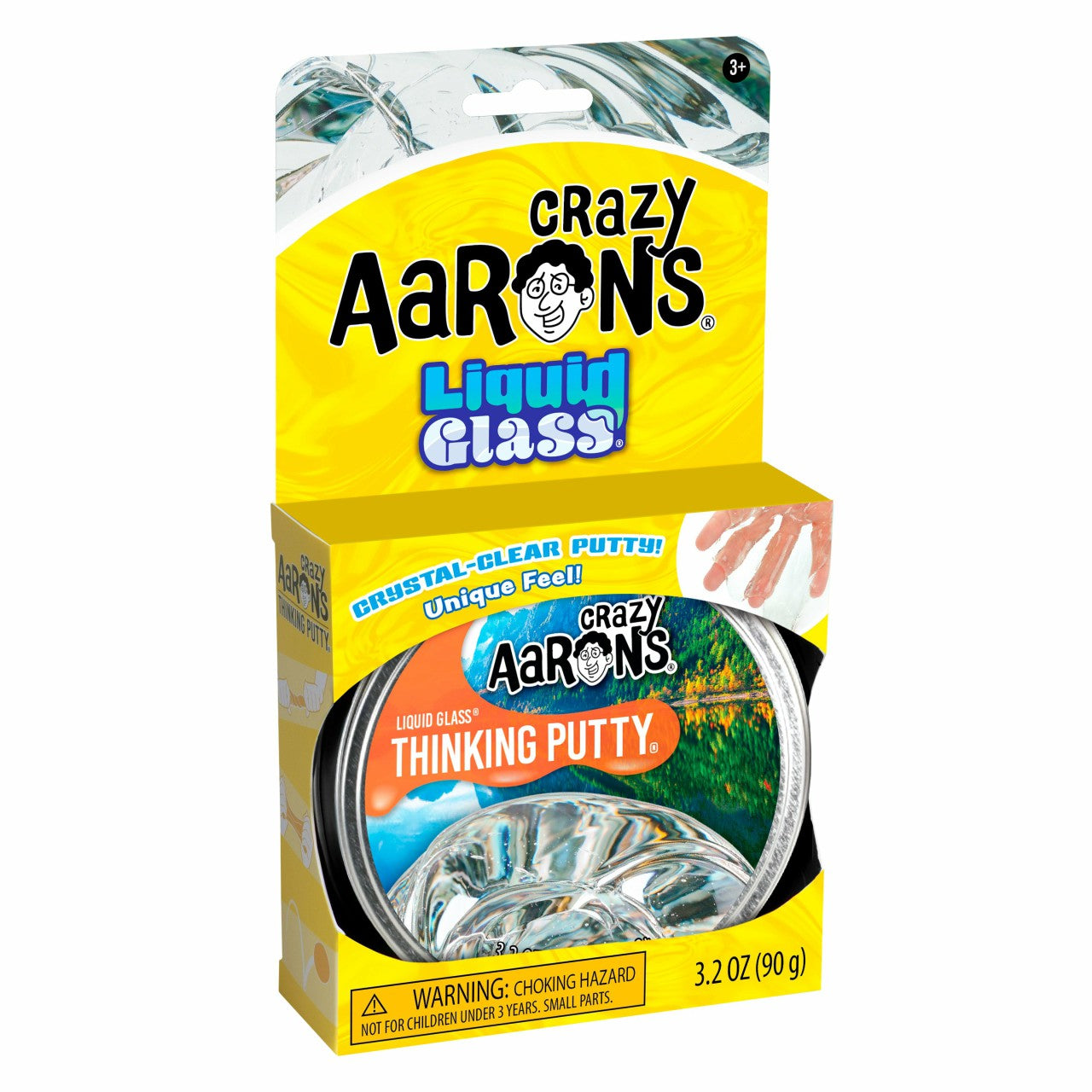 Crystal Clear Liquid Glass® Thinking Putty®