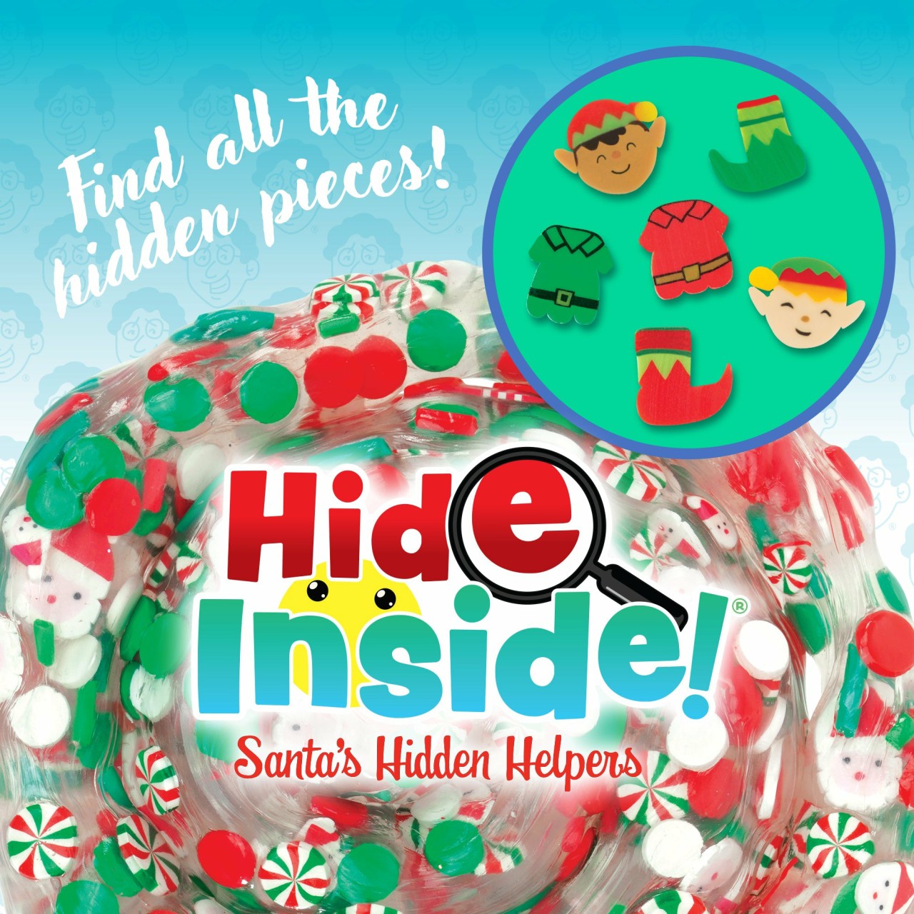 Santa's Hidden Helpers Hide Inside!®