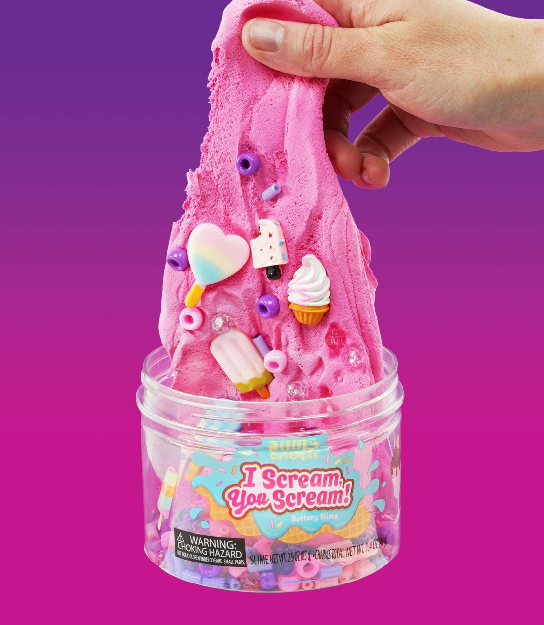 I Scream You Scream Buttery Slime Slime Charmers™