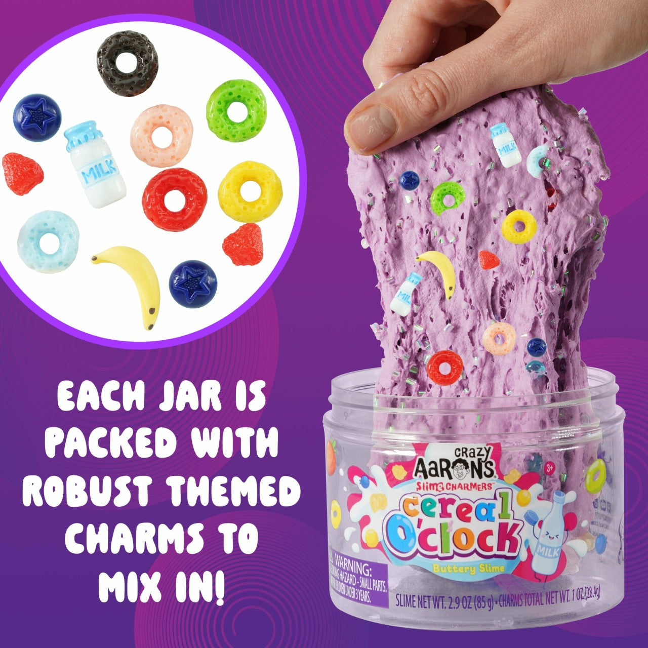 Cereal O' Clock Buttery Slime Slime Charmers™