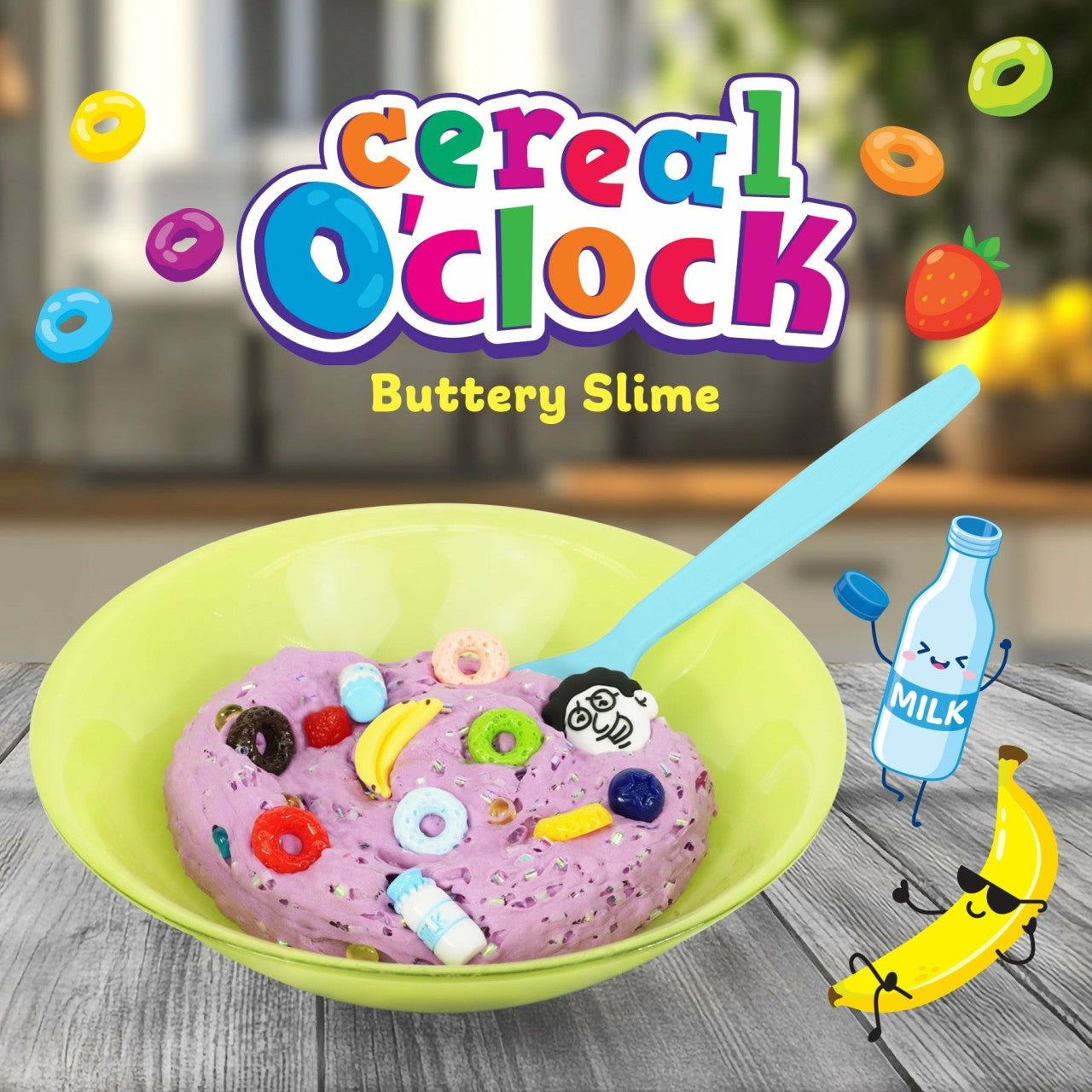 Cereal O' Clock Buttery Slime Slime Charmers™